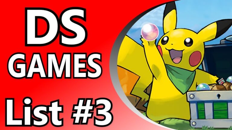 【List 3】 Top 50 Forgotten / Underrated DS Games – Alphabetical Order