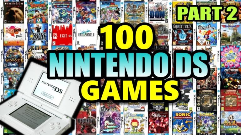 100 Nintendo DS (NDS) Games [PART 2]