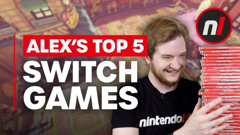 Alex's Top 5 Nintendo Switch Games