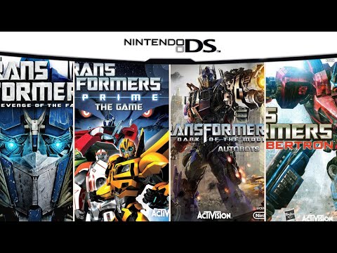 All Transformers Games on DS