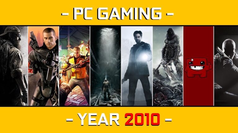 Best PC Games of the Year 2010 – Good Gold Games