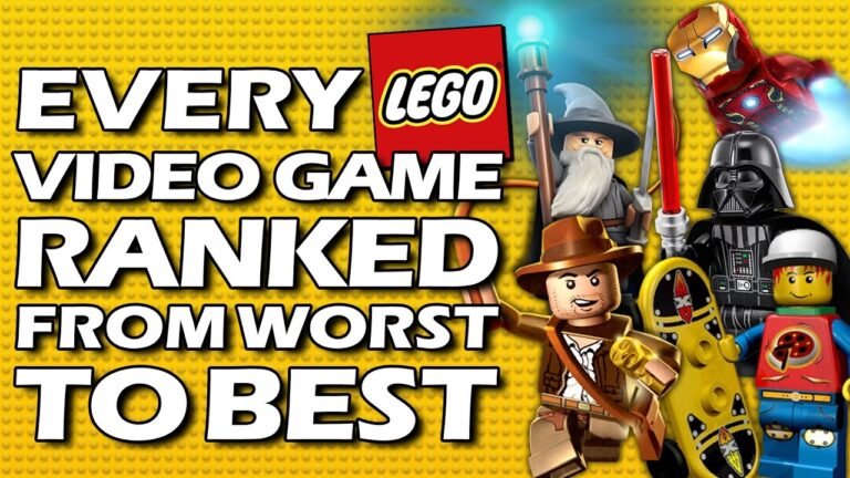 Every LEGO Video Game Ranked From WORST To BEST