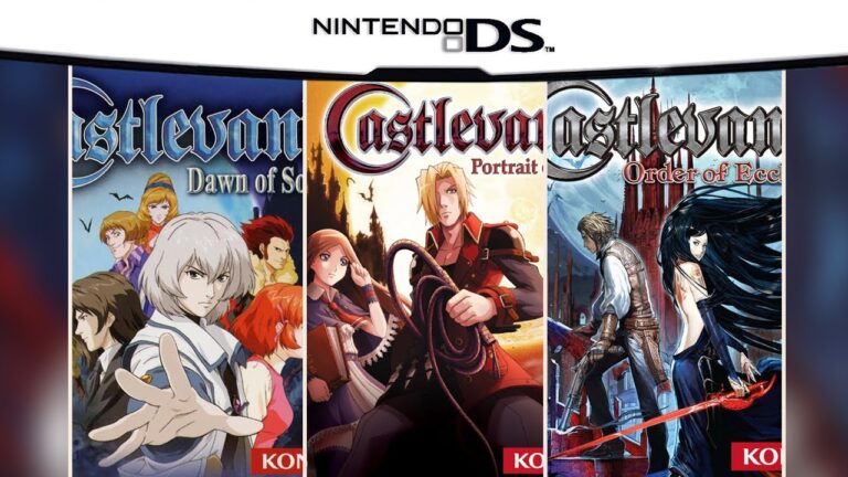 Evolution Castlevania Games for DS