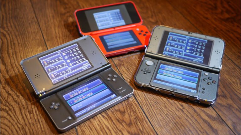 How a DS game looks on a Nintendo 3DS XL, 2DS XL and DSi XL [4K]