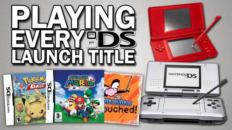 Playing EVERY Nintendo DS Launch Game In 2020