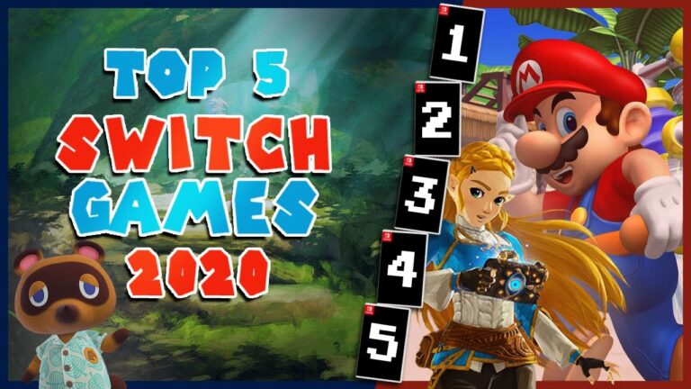 The Top 5 Nintendo Switch Games of 2020!!