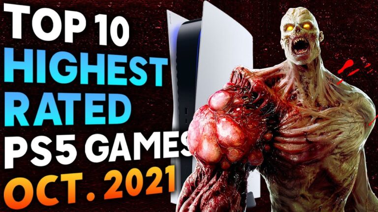 Top 10 HIGHEST Rated and BEST Reviewed PS5 Games of OCTOBER 2021 | Best PS5 Games 2021 By Metacritic