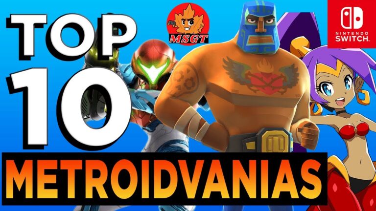 TOP 10 METROIDVANIA GAMES on Nintendo Switch So Far!! (2021)