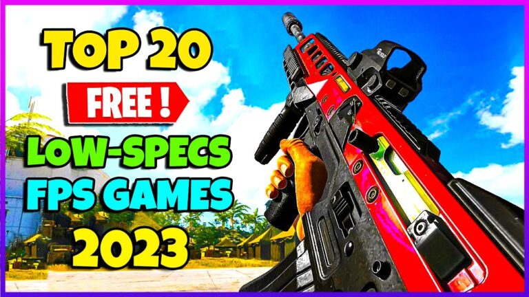 TOP 20 Free-to-Play FPS GAMES for Low End PC/Laptop – 2023  (2GB RAM | No Graphics Card Needed)