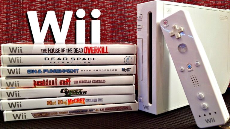 Wii On-Rail Light Gun Shooter Games