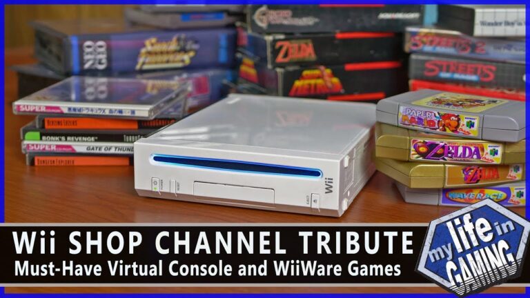 Wii Shop Channel Tribute – Best Virtual Console & WiiWare Games / MY LIFE IN GAMING